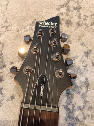 Schecter Demon 7 Blackout