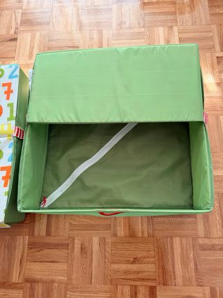 Cajas de almacenaje verdes