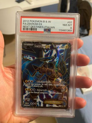 Zekrom EX #97 PSA 8 - Next Destinies