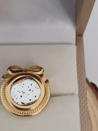 Anillo Tous Mirror Oro Multicolor