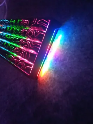 Tastiera Gaming USB Nera Multicolore