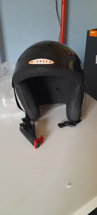Casco sci ragazzo nero