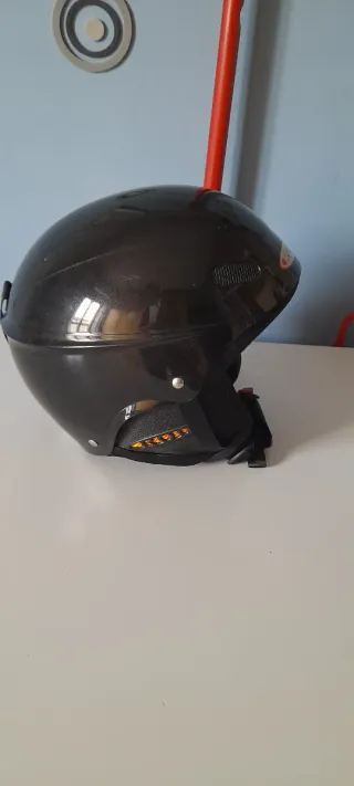 Casco sci ragazzo nero