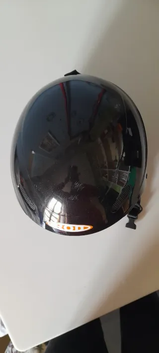 Casco sci ragazzo nero