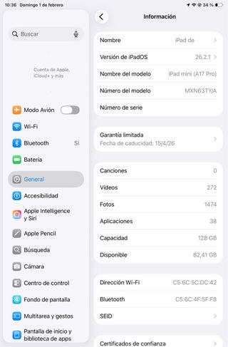 Apple iPad mini A17 Pro 128gb