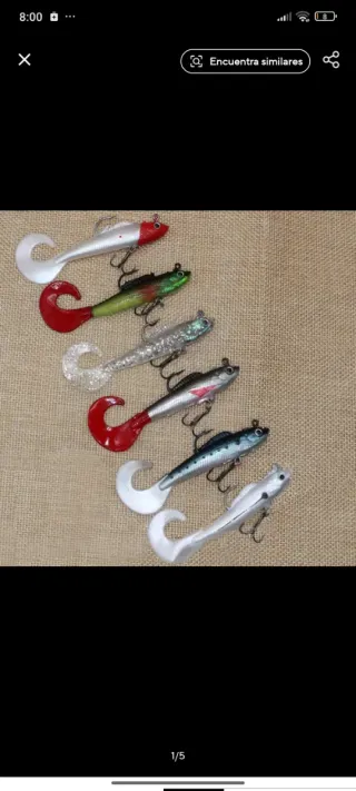 Cebo de pesca señuelo blando