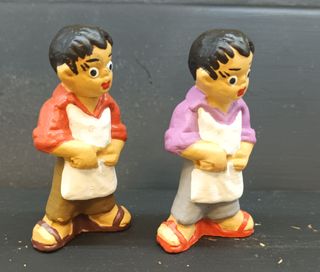 ALBOROX, Vendedor con delantal