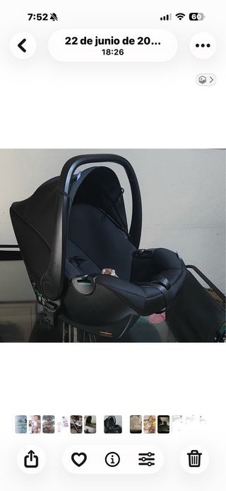 Silla de coche Chicco 3 piezas