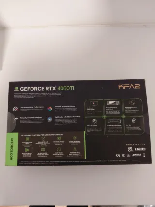Tarjeta Gráfica RTX 4060 Ti 8GB KFA2