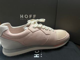 Zapatillas Hoff grises y rosas