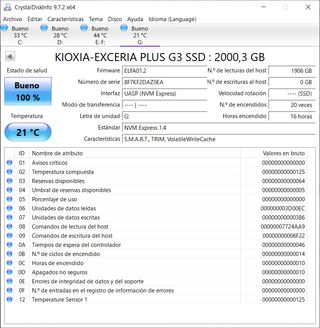 Kioxia Exceria Plus G3 NVMe 2TB SSD