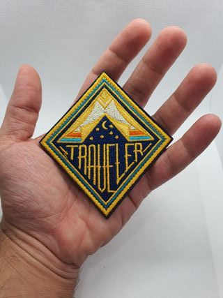 Parche bordado velcro [Traveler]