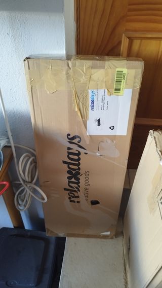 Relaxdays Zapatero Metal 2 Estantes, Armario Abierto Zapato Apilable, Pasillo, 6 Pares, 33,5x70x26 cm, Blanco