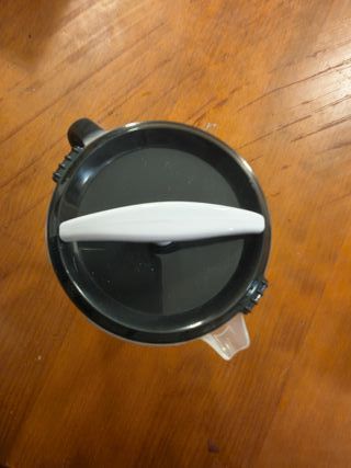 Dr. Brown's Baby Formula - Jarra mezcladora con tapón ajustable, tapa de bloqueo y boquilla antigoteo, negro, sin BPA, 36 onzas,