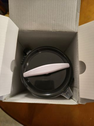 Dr. Brown's Baby Formula - Jarra mezcladora con tapón ajustable, tapa de bloqueo y boquilla antigoteo, negro, sin BPA, 36 onzas,