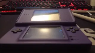 Nintendo DS custom morada