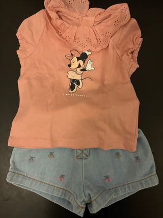 Vestidos y Conjuntos niña camiseta y pantalón
