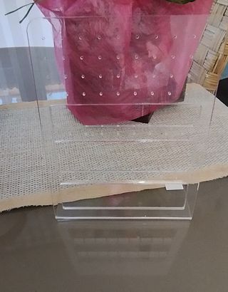 Expositor de pendientes acrílico