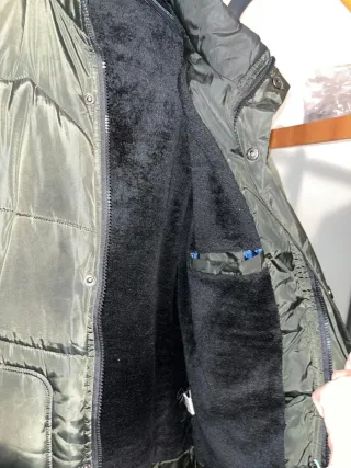 Giubbotto verde oliva imbottito