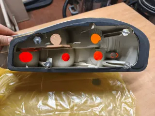 Coppia fanali posteriori Porsche Boxster 986