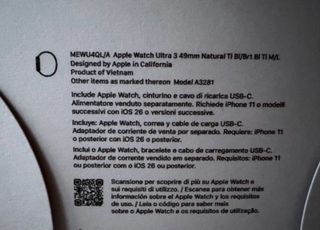 Apple Watch Ultra 3 (GPS + Cellular)