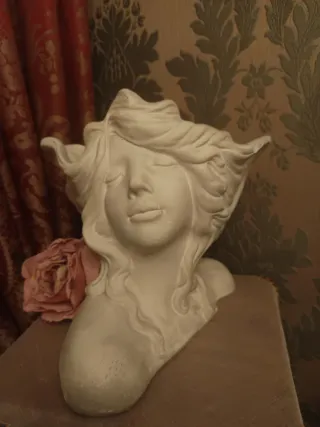 Jardinera Modernista Antigua Mujer 1920