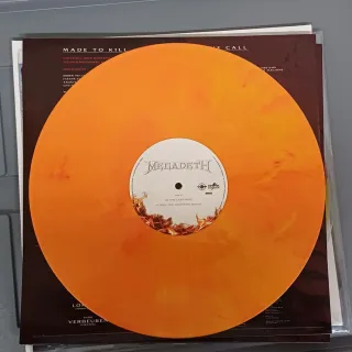 Megadeth Liquid Vinyl