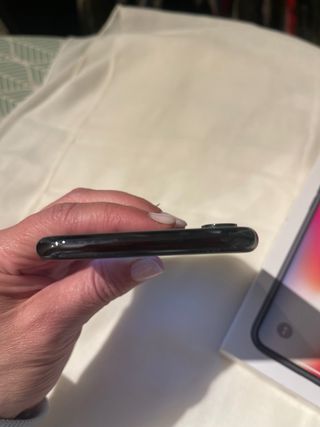 iPhone X pantalla agrietada