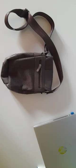 Borsello uomo Roncato tracolla marrone