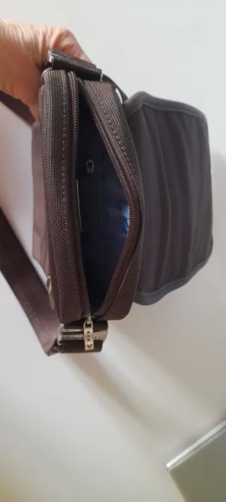 Borsello uomo Roncato tracolla marrone