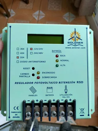Inversor y Regulador Fotovoltaico GMS