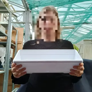 Set 5 Vasi Balconette Bianchi