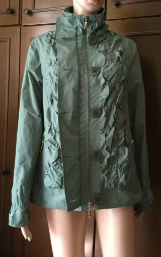 Giacca con due tasche Donna, oliva verde, tg. S