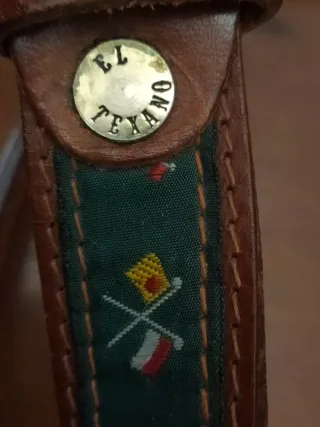 Cintura El Texano pelle vintage