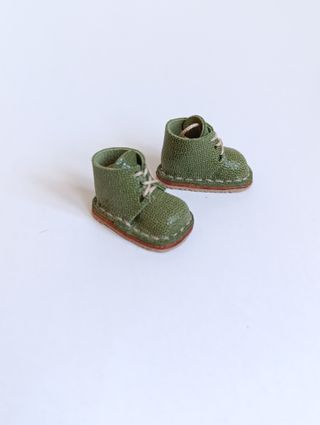 Scarpe in pelle per bambole Blythe Pullip Qbaby