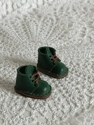 Scarpe in pelle per bambole Blythe Pullip Qbaby