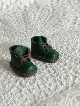 Scarpe in pelle per bambole Blythe Pullip Qbaby