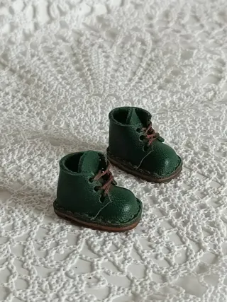 Scarpe in pelle per bambole Blythe Pullip Qbaby
