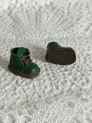 Scarpe in pelle per bambole Blythe Pullip Qbaby