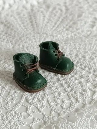 Scarpe in pelle per bambole Blythe Pullip Qbaby