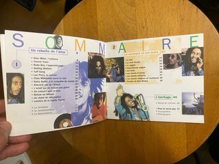 Nirvana - Bob Marley- Lote de 2 libros en frances