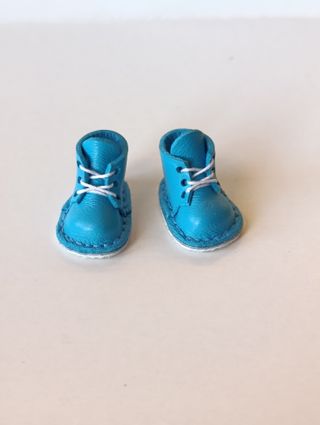 Scarpe in pelle per bambole Blythe Pullip Qbaby