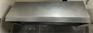 Campana extractora industrial acero inoxidable