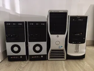 Torres PC Dell, Asus, LG Con ssd nuevos CPU