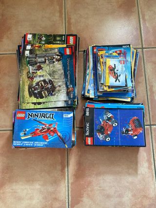 Lote 135 instrucciones Lego