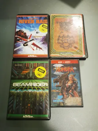 Lote 4 Juegos MSX