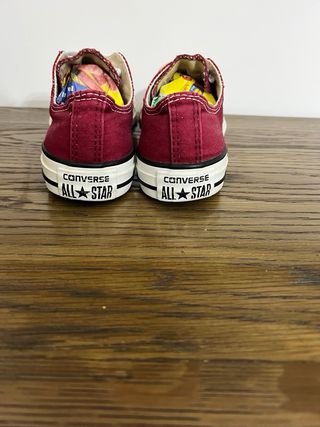 Scarpe Converse borgogna