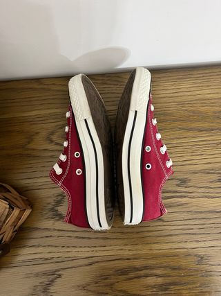Scarpe Converse borgogna