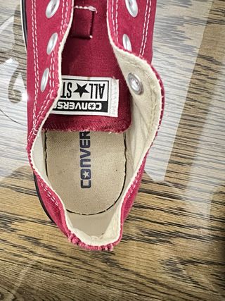 Scarpe Converse borgogna