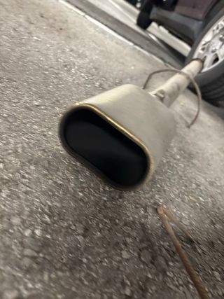 Tubo de escape final